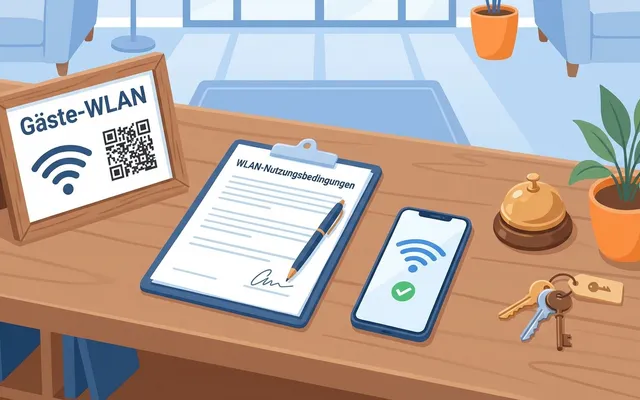 Gäste-WLAN rechtssicher einrichten: So schützen Sie sich vor Abmahnungen