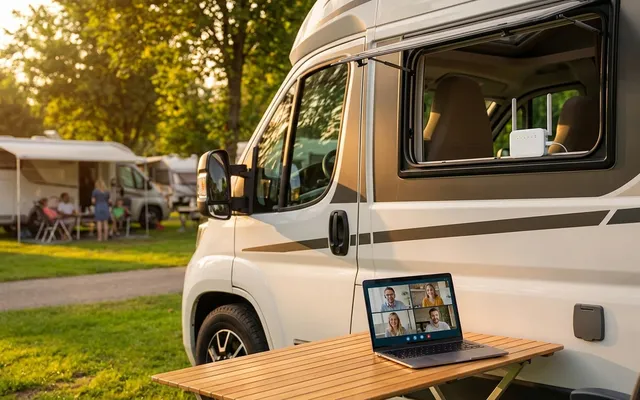 WLAN auf dem Campingplatz: Alle Internet-Optionen für Camper 2026